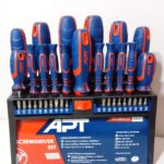 طقم ستاند مفكات 37 قطعة APT