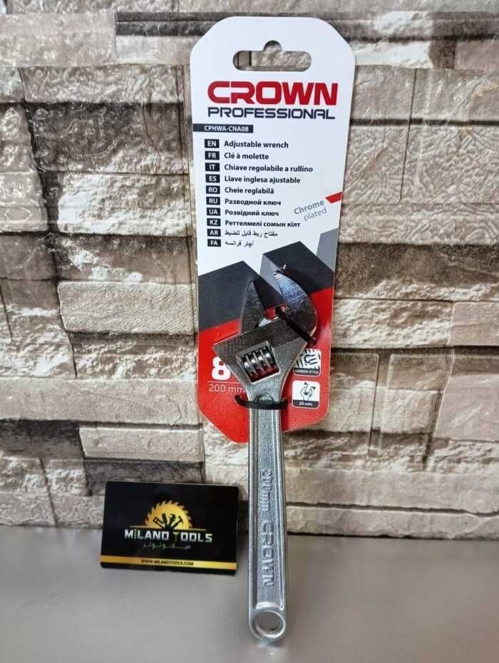 ⁦مفتاح فرنساوي كراون 8 بوصه CROWN CPHWA-CNA08⁩ - الصورة ⁦1⁩