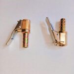 مشبك صمام منفاخ اطارات سيارات بوصلة نحاسية بالكامل من باي اول امازينج مجموعة قطعتين 1/4 بوصة 6 ملم