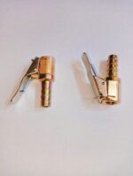 مشبك صمام منفاخ اطارات سيارات بوصلة نحاسية بالكامل من باي اول امازينج مجموعة قطعتين 1/4 بوصة 6 ملم