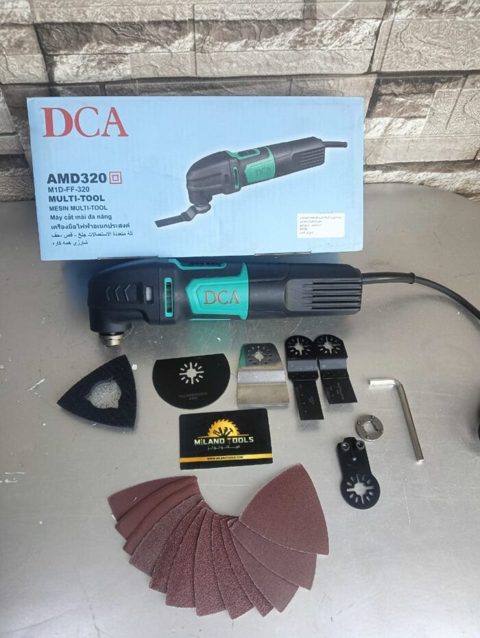 ⁦صاروخ العفريت متعدد الاستخدام 320 وات سرعات +16 قطعه اكسسوار DCA⁩ - الصورة ⁦1⁩